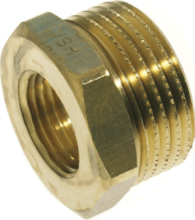 Verloopring 3/8"X1/8" (Zwaagmetaal)